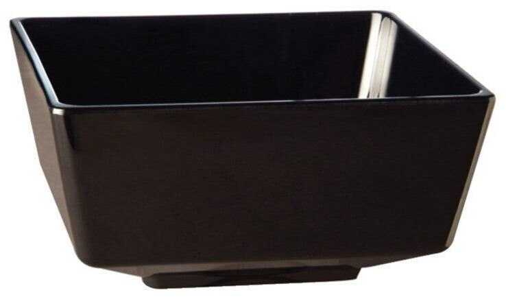 APS Bowl -FLOAT- 25 x 25 cm, H: 12 cm melamine, black, 4 L