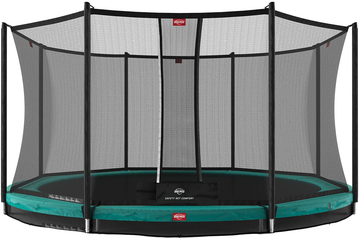 Berg Favorit InGround 380 green + Safety Net Comfort (35.12.04.02)