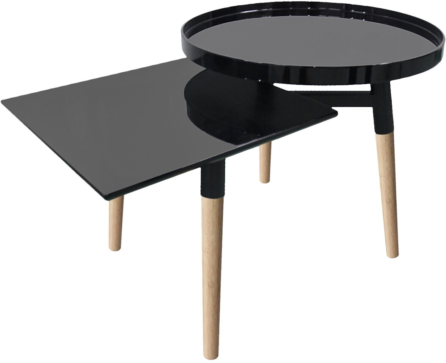Kayoom Butler 49.5x46x77cm Black