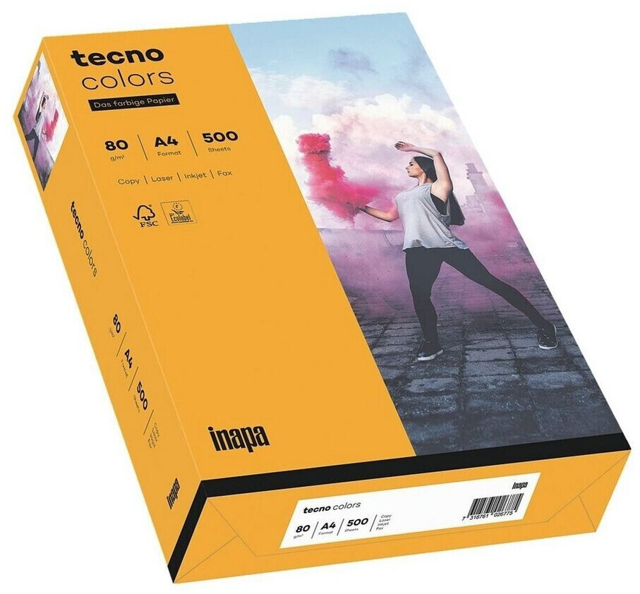 inapa tecno colors A4 80g mid orange