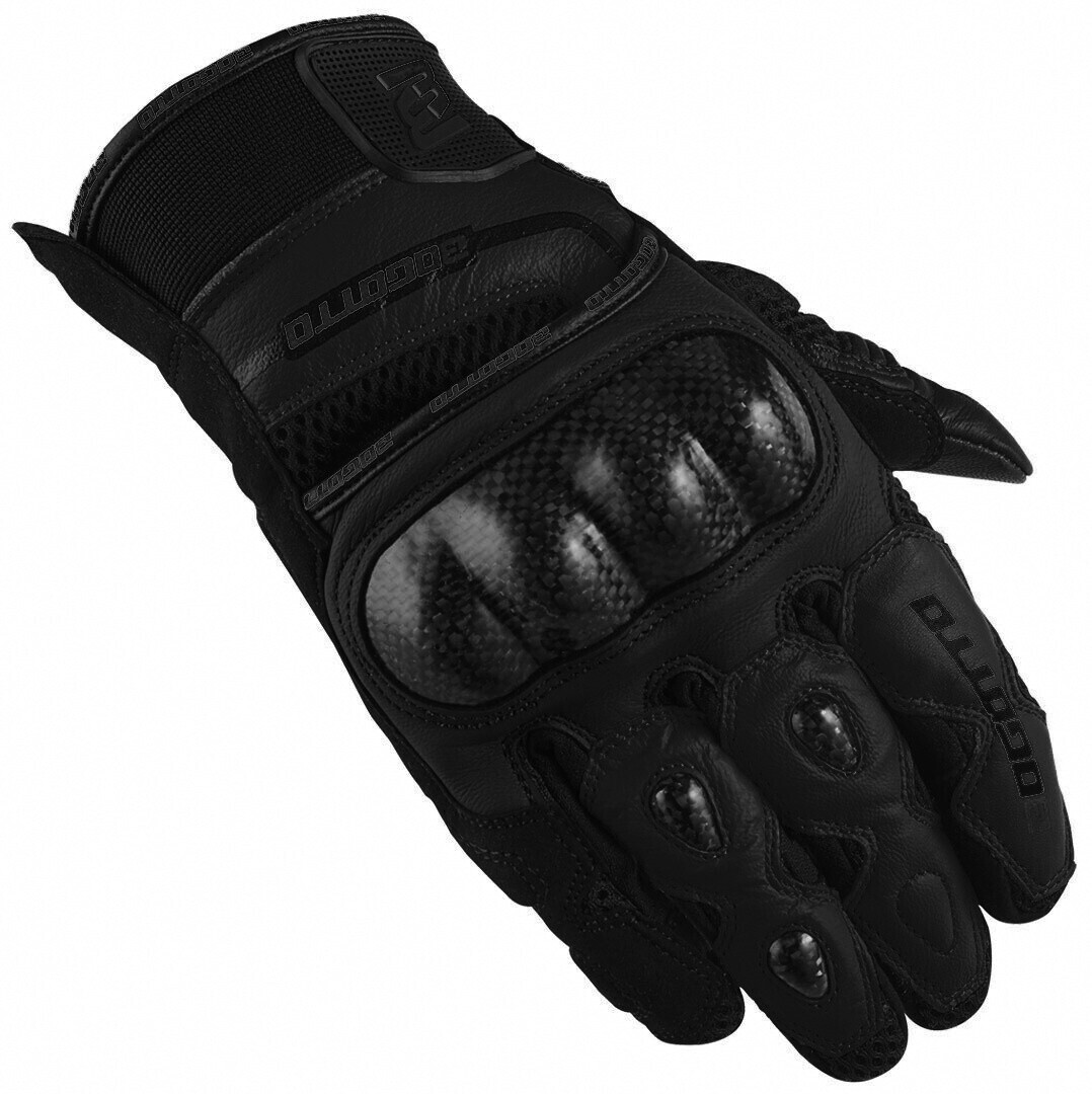 Photos - Motorcycle Gloves Bogotto Motowear Bogotto Flint Gloves black