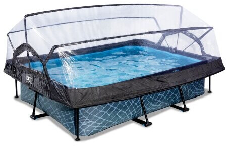 Exit Toys Pool 220 x 150 x 65 cm Stone (30.20.21.00)
