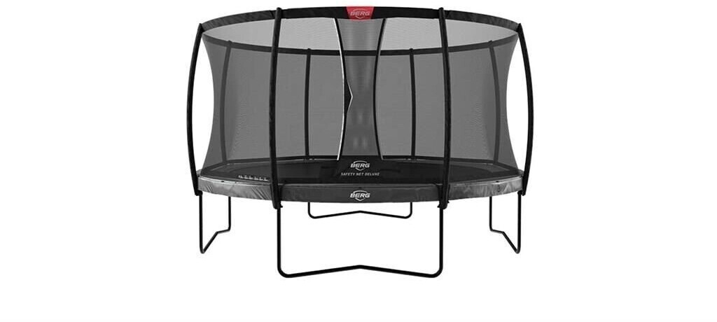 Berg Elite 380 cm grey + Safety Net Deluxe (37.82.03.01)