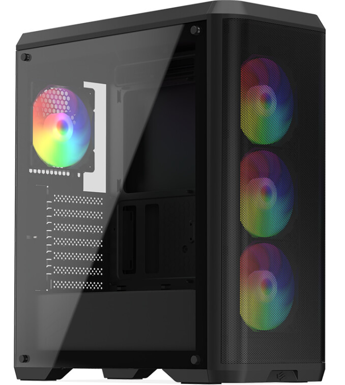 SilentiumPC Ventum VT4V EVO TG ARGB Black