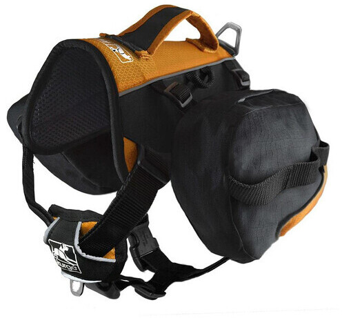 Kurgo Baxter Backpack 14-39kg Black/Orange