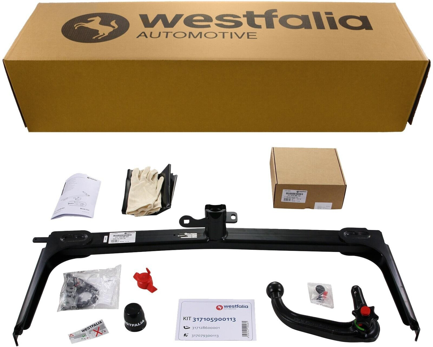 Westfalia Anhängerkupplung für Skoda Yeti (317105900113) ab 404,38