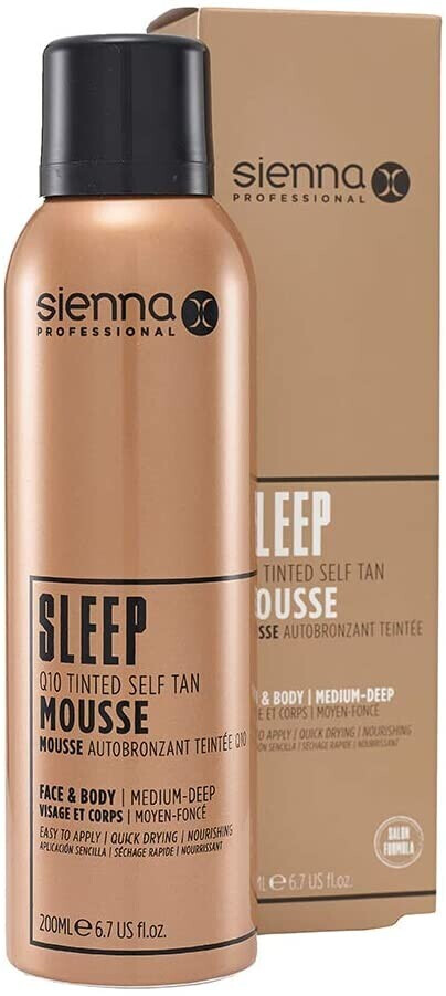 Sienna X Q10 Self Tan Mousse 200ml