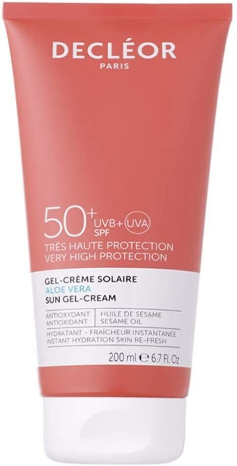 Decléor Aloe Vera Gel Body Cream SPF50 200ml