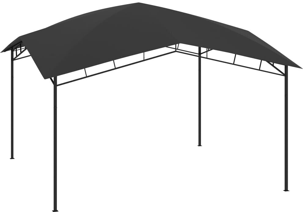 vidaXL Garden Pavilion 400 x 400 cm Grey