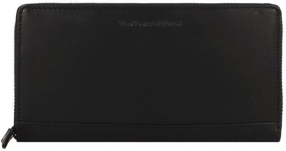 Portefeuille Zip Autour The Chesterfield Brand Nova - Cuir Noir - Neuf Avec étiquettes
