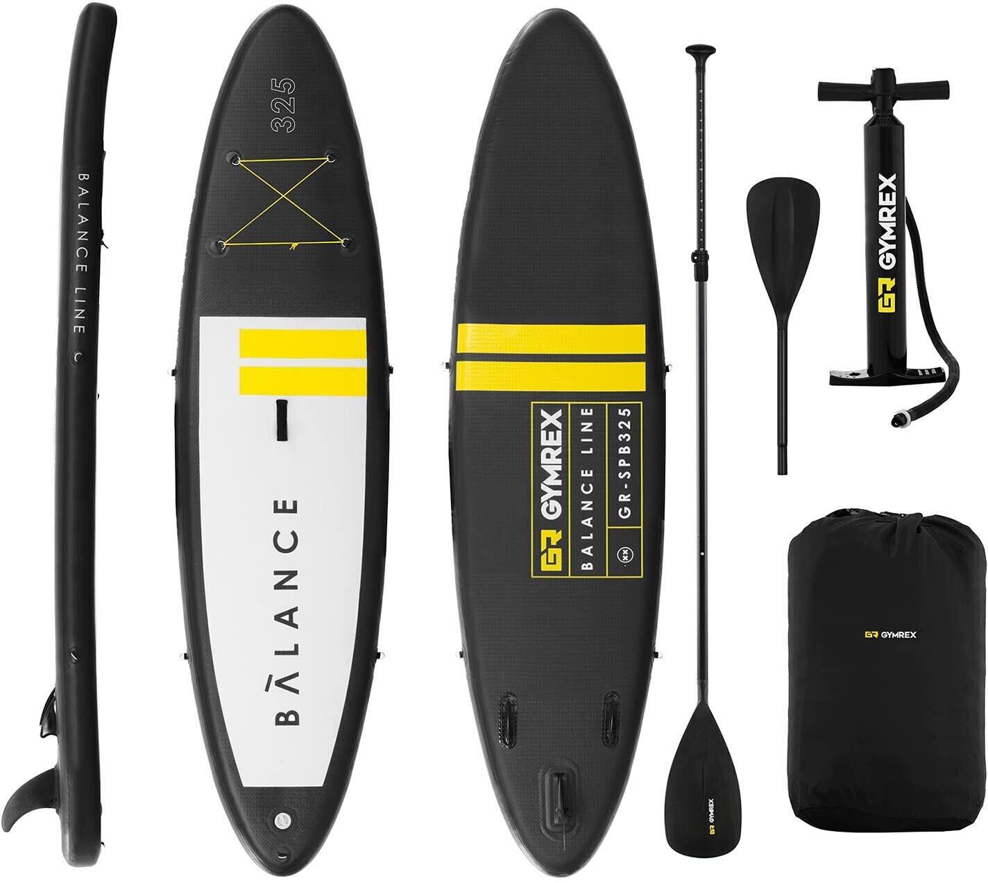 Gymrex GR-SPB325 black/yellow