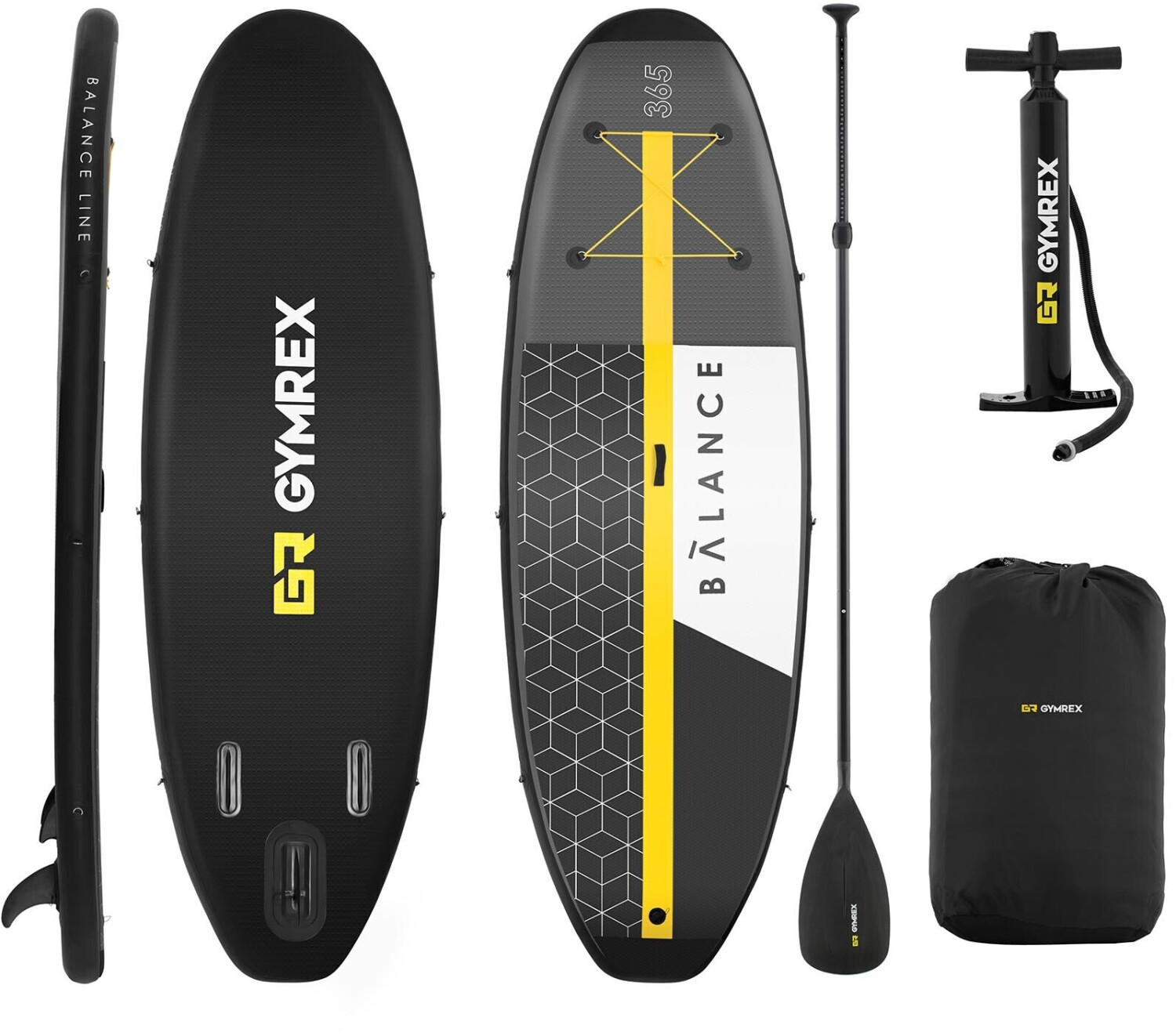 Gymrex GR-SPB365 black/yellow