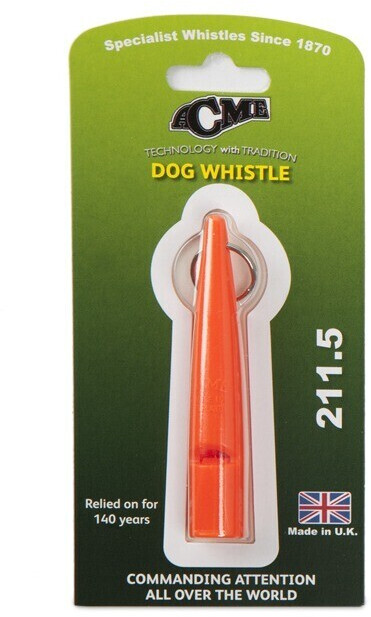 Acme Whistles Dog Whistle 211.5 without String Orange