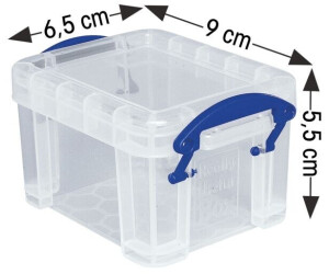 Really Useful Box Aufbewahrungsbox 0,14 l transparent 