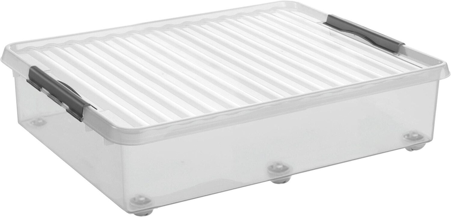 Sunware Storage Box 60 Liters Transparent 50 x 80 x 20 cm (H6163199)