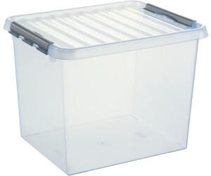 helit Aufbewahrungsbox 52 Liter Transparent 40 x 50 x 38cm