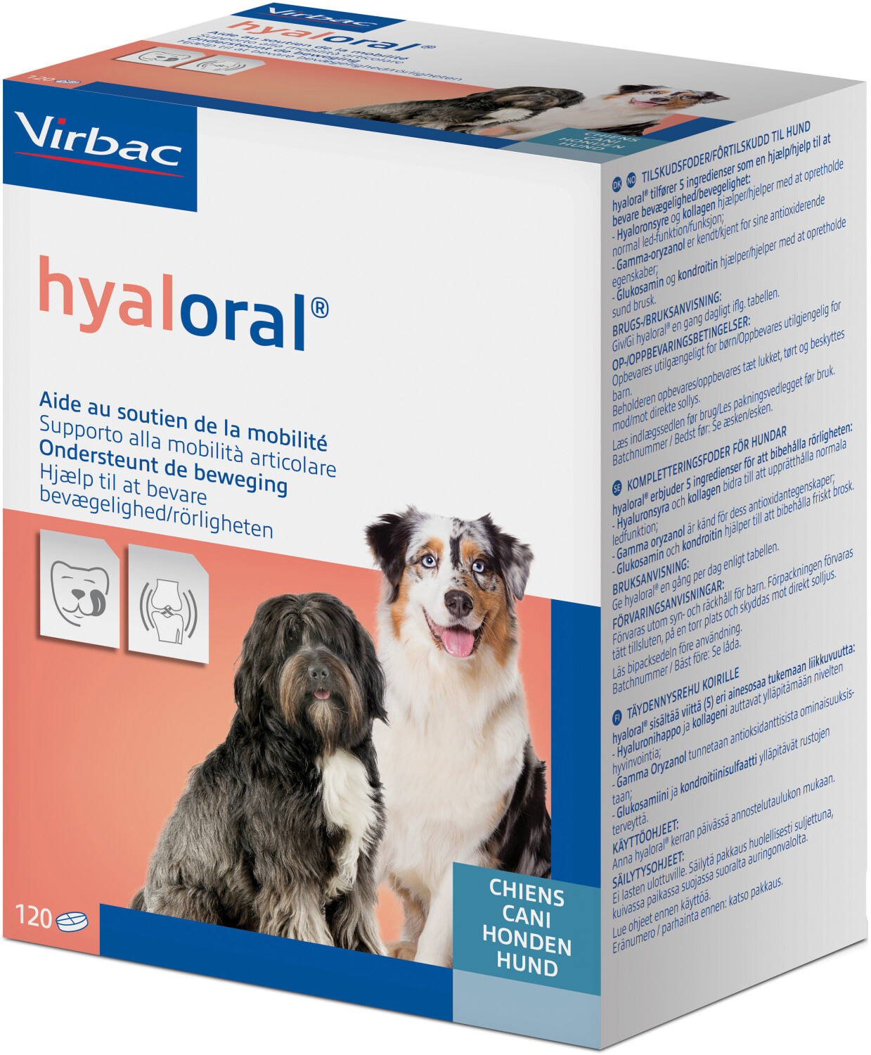 Virbac Hyaloral Comp 120