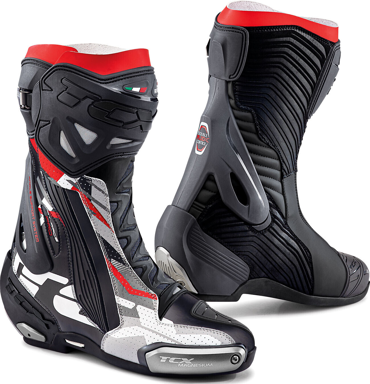 TCX Bottes RT-Race Pro Air noir/gris/rouge