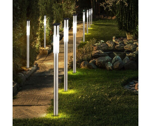 6x LED Solarlampe Solarleuchte Gartenlicht Außen-Beleuchtung Schattenlaterne DE 