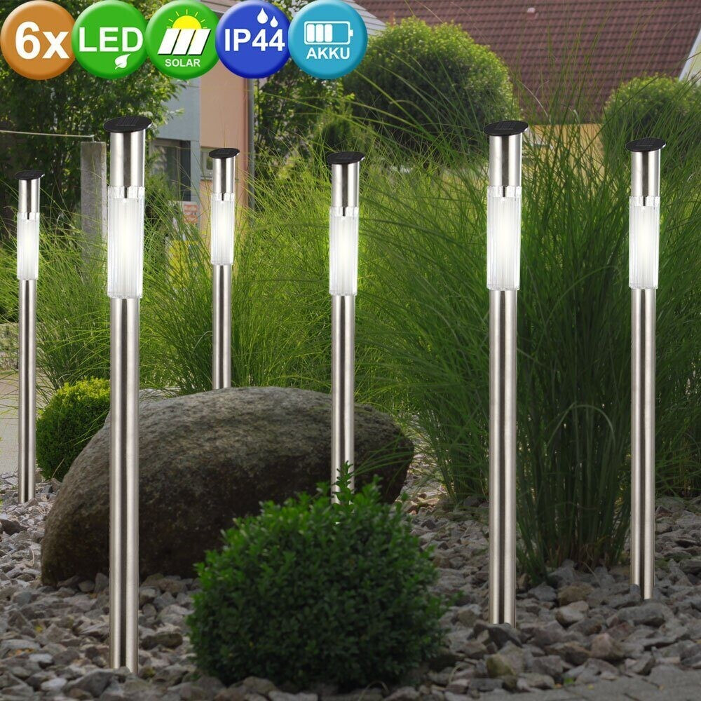 ETC Shop LED-Garten-Solarleuchten 6er-Set (33961-3_2er) € Preisvergleich | 22,70 bei ab