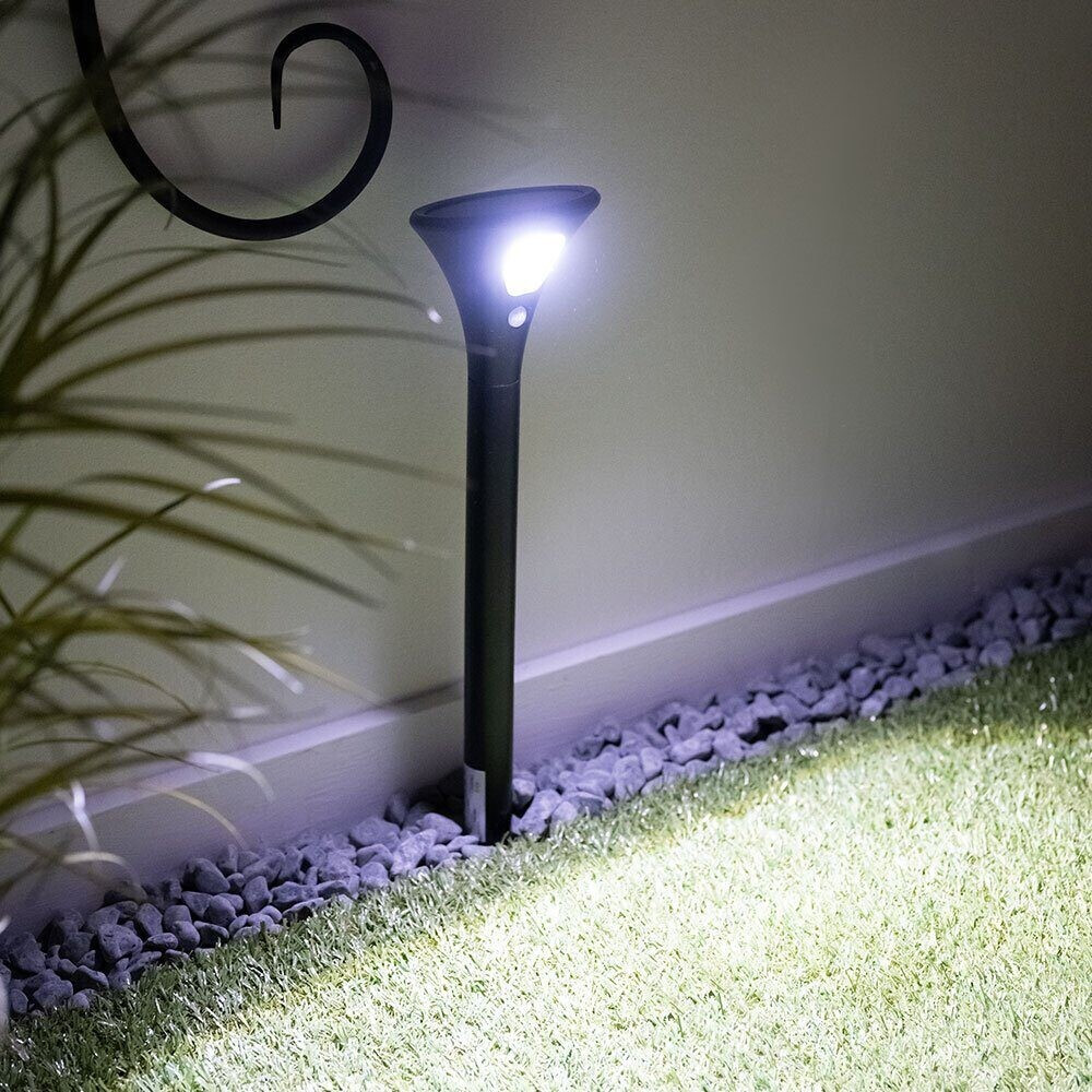 ETC Shop 2er-Set LED-Solar-Steckleuchte mit Bewegungsmelder Preisvergleich ab bei 62cm | (106628_2er) 38,80 €