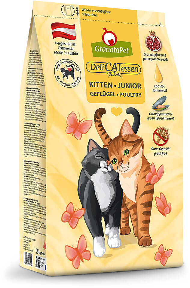 GranataPet DeliCatessen Kitten / Junior Poultry 1,8kg