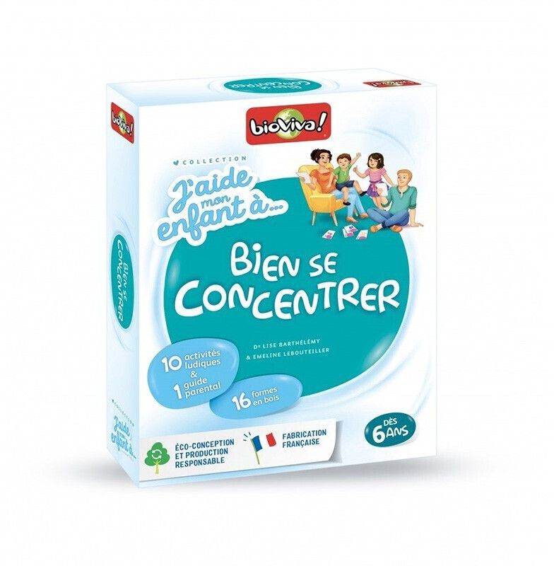 Bioviva J'aide mon enfant à... Bien se concentrer