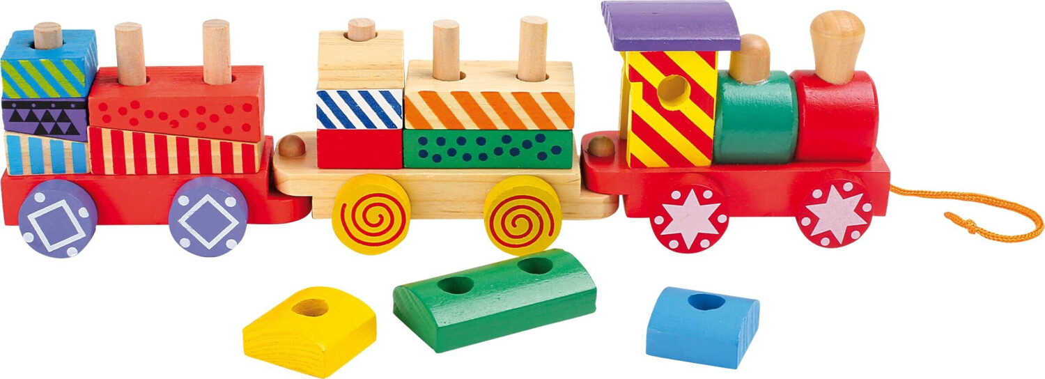 Small Foot Design Wooden Train Shapes & Colours (3498)