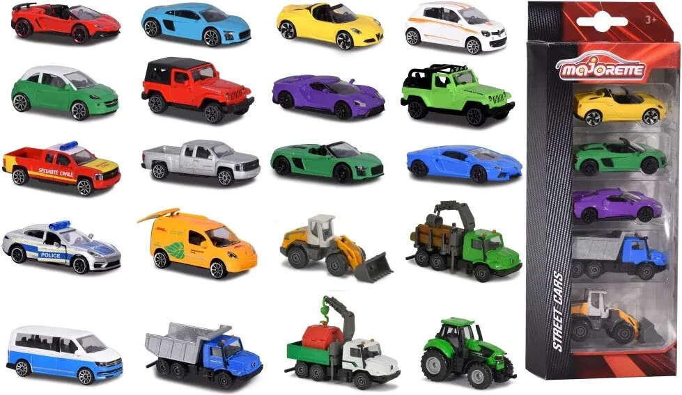 Photos - Toy Car Majorette WOW 5 Pieces Set, 4 asrt. 