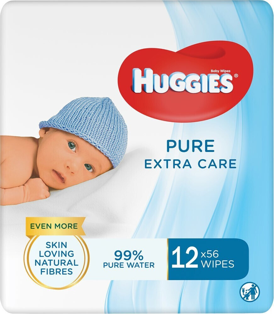 Huggies Wet Wipes Pure Extra Care
