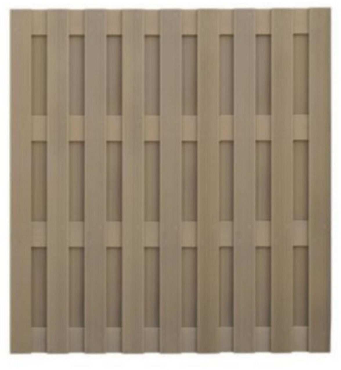 Bauer & Co. WPCSichtschutzzaun sandfarben 180 x 180 cm beige ab 129,99