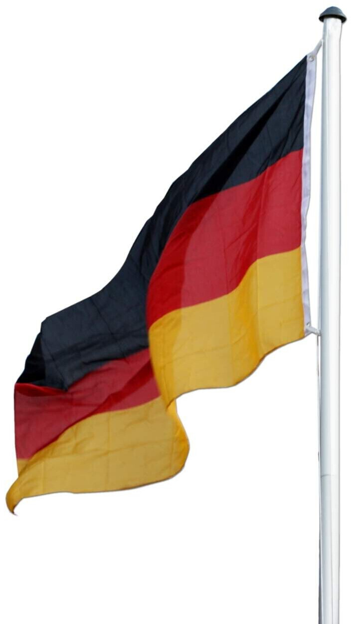 GD-World Flaggenmast 6,20 m + Deutschland Fahne ab 37,99 €