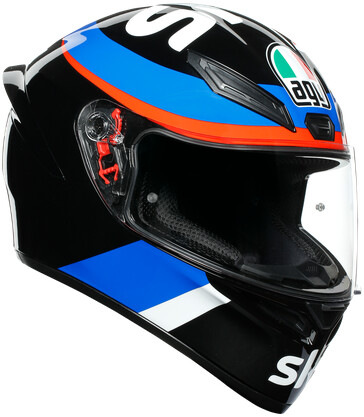 AGV K-1 VR46 Sky Racing Team noir/rouge