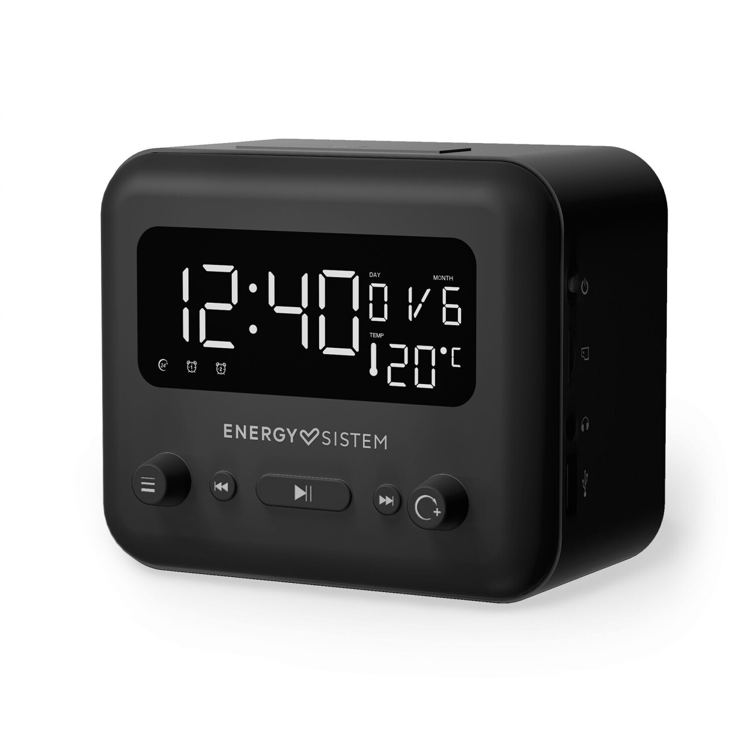 Energy Sistem Clock speaker 2 Bluetooth Graphite