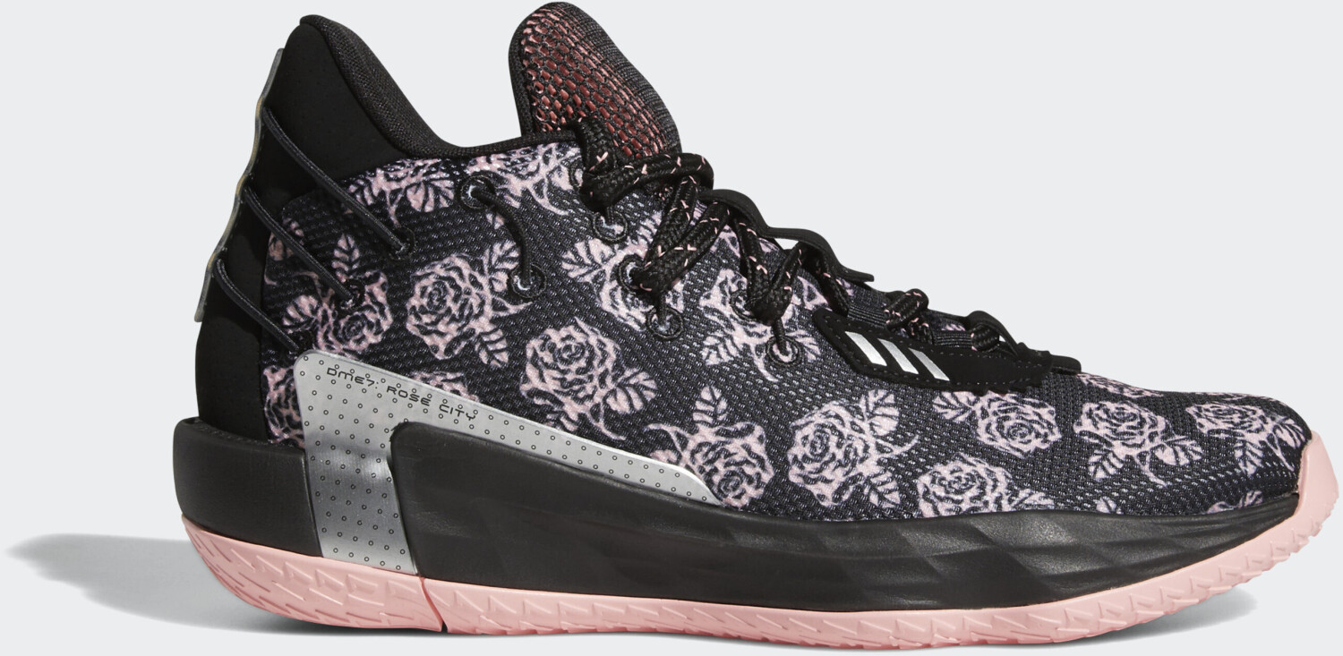 Adidas Dame 7 Core Black/Glow Pink/Silver Metallic au meilleur prix sur idealo.fr