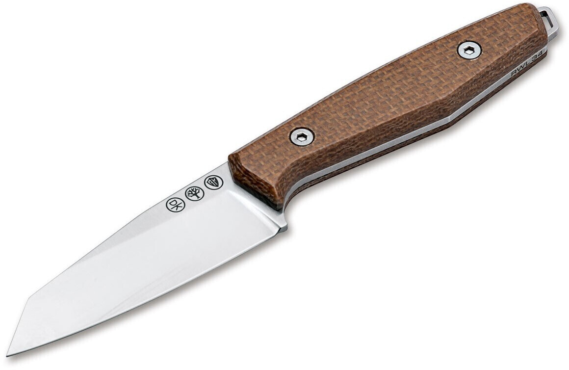 Böker Daily Knives AK1 Reverse Tanto (123502) Mustard Micarta Alex Kremer Design