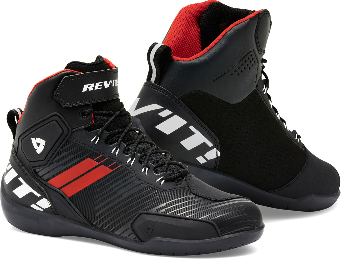 Photos - Motorcycle Boots Revit REV'IT! REV'IT! G-Force black/red 