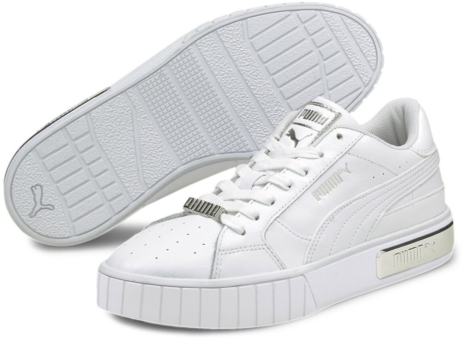 puma silver sneakers