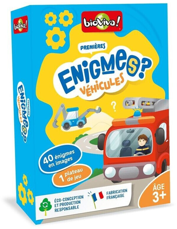 Mes premières énigmes - Véhicules