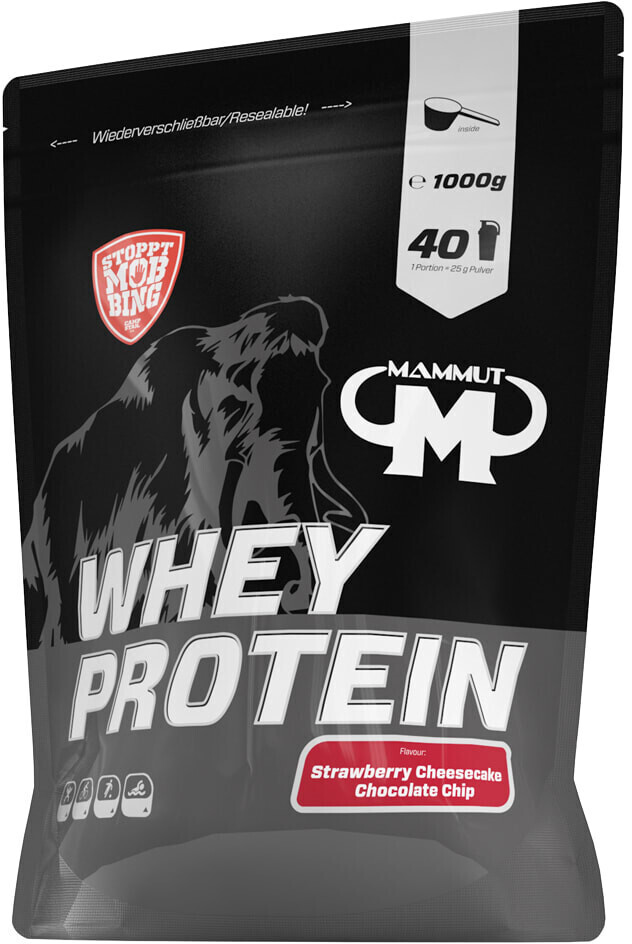 Mammut Whey Protein Next Level 1000 g Strawberry Cheescake Chocolate Chip