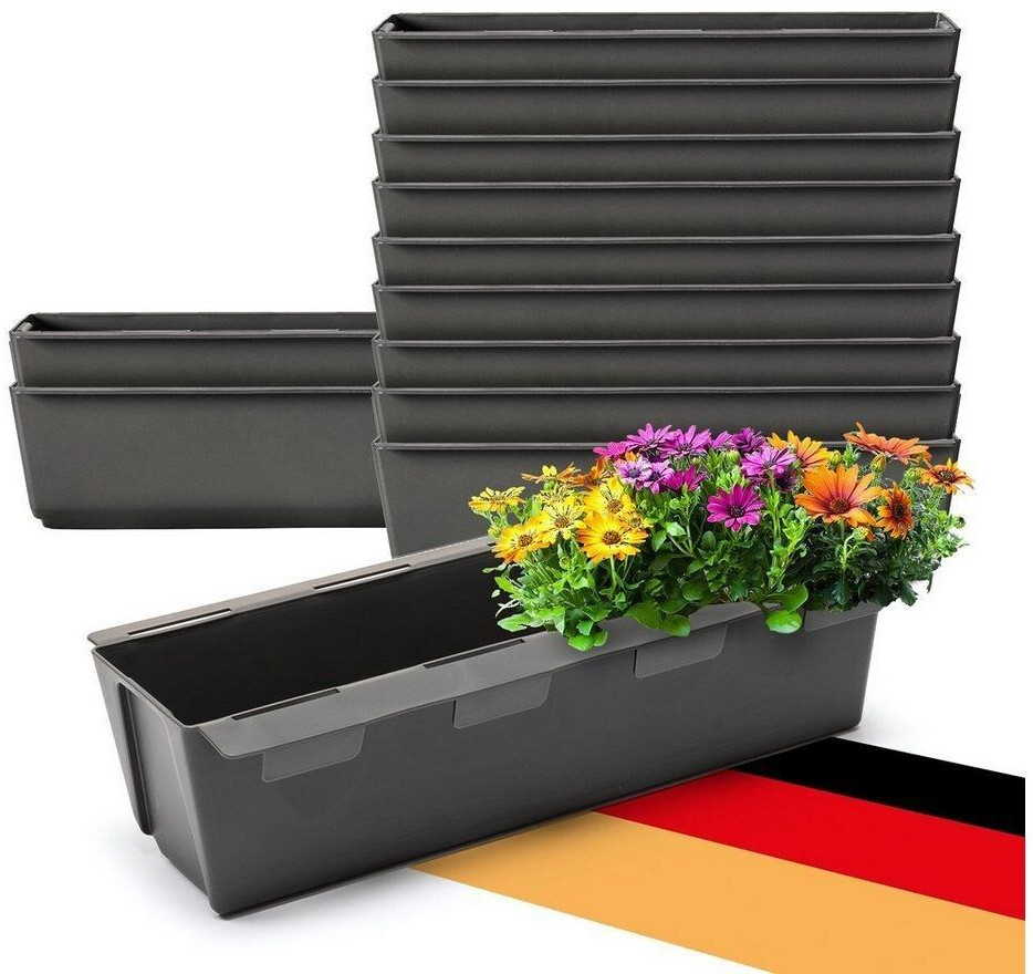 BigDean Blumenkasten für Europalette 37x13,5x9,5cm (731989) ab 35,99