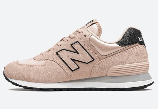New Balance WL574 rose water