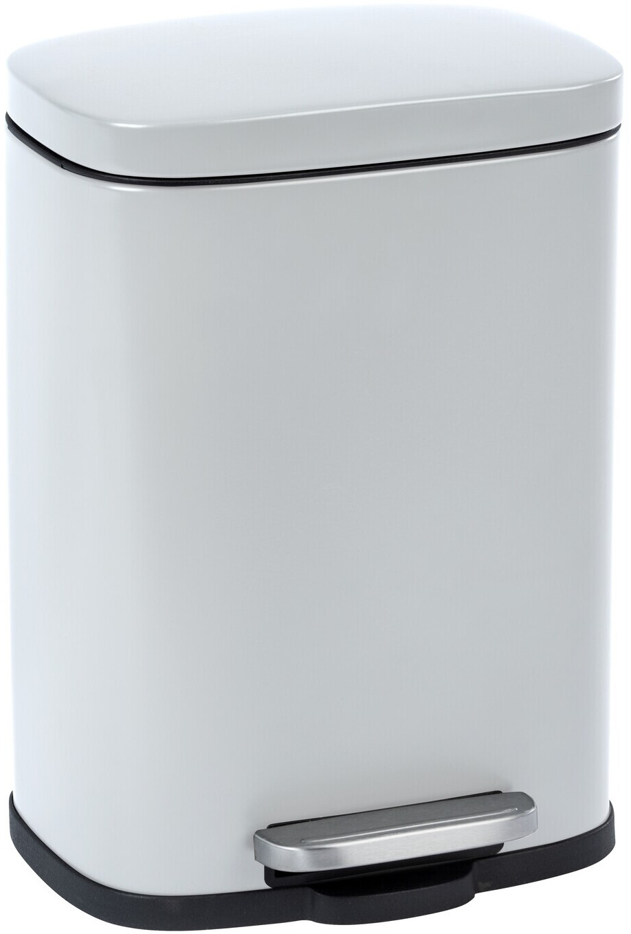 Wenko Pedal Bin Leno Easy-Close 5 L white