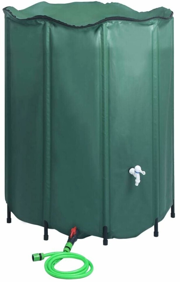 vidaXL Récupérateur d'eau de pluie pliable 1000 L