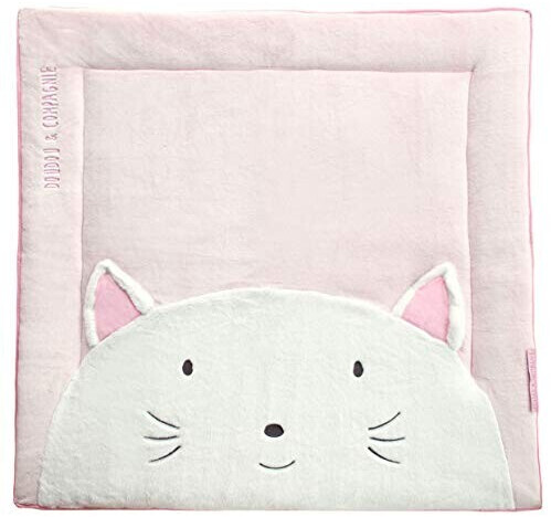 Doudou et Compagnie Tapidou Chat Rose