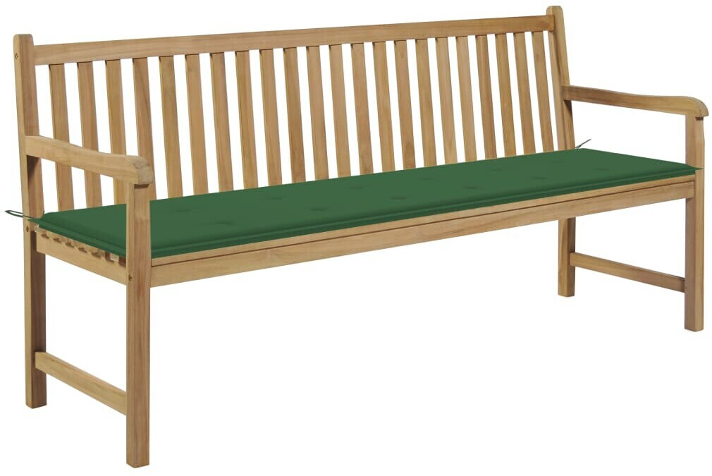 vidaXL Garden bench 175 cm with cushion