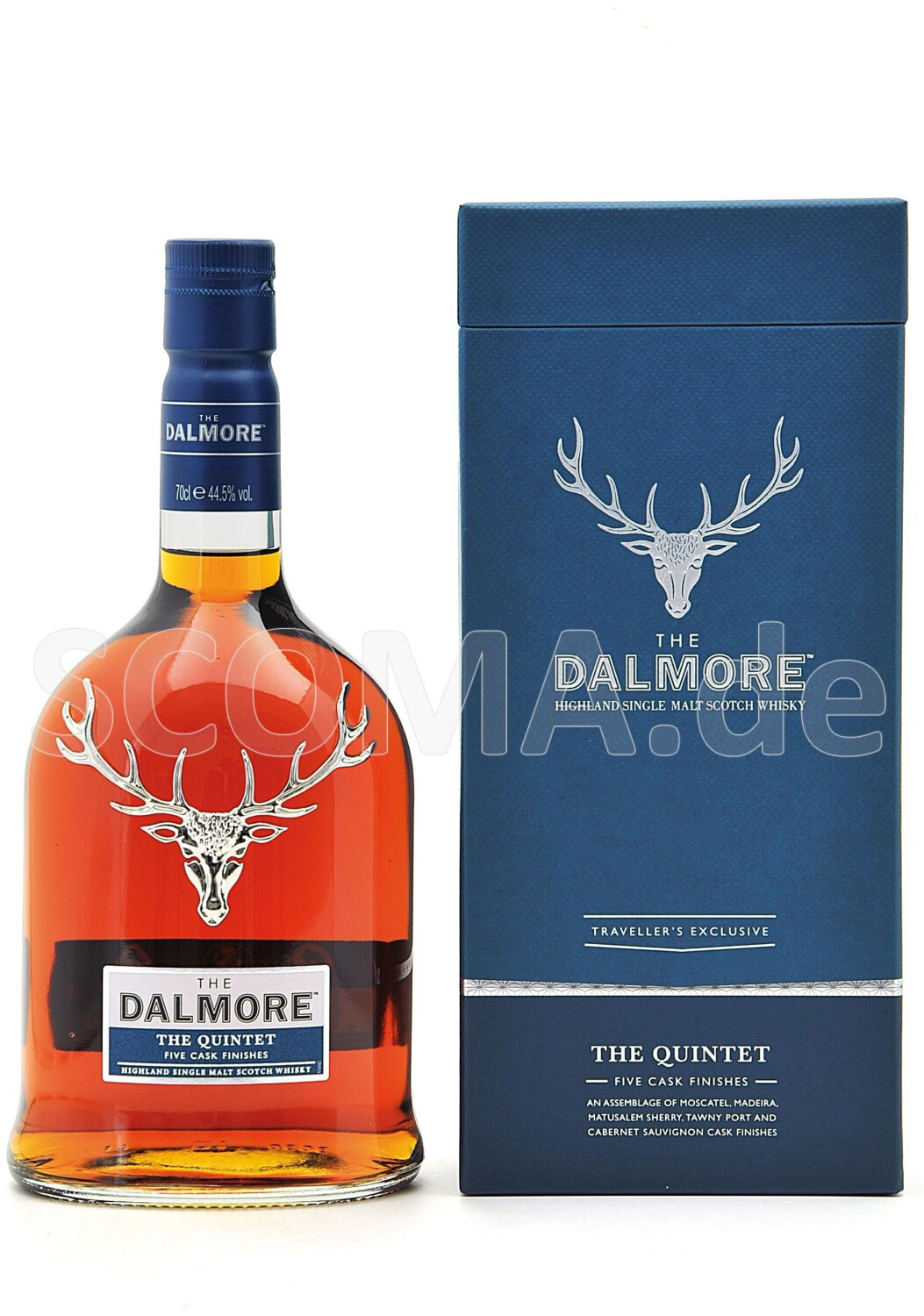 The Dalmore THE QUINTET Highland Single Malt Scotch Whisky 44,5% Vol. 0,7l  in Giftbox : : Epicerie