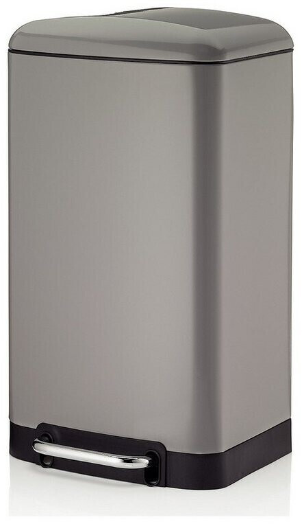 Kela Rubbish Bin Davino 30 L light grey