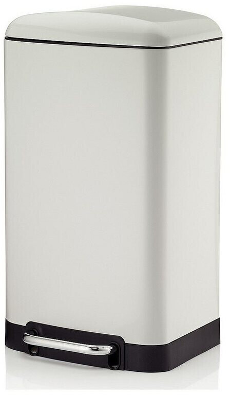 Kela Rubbish Bin Davino 30 L white