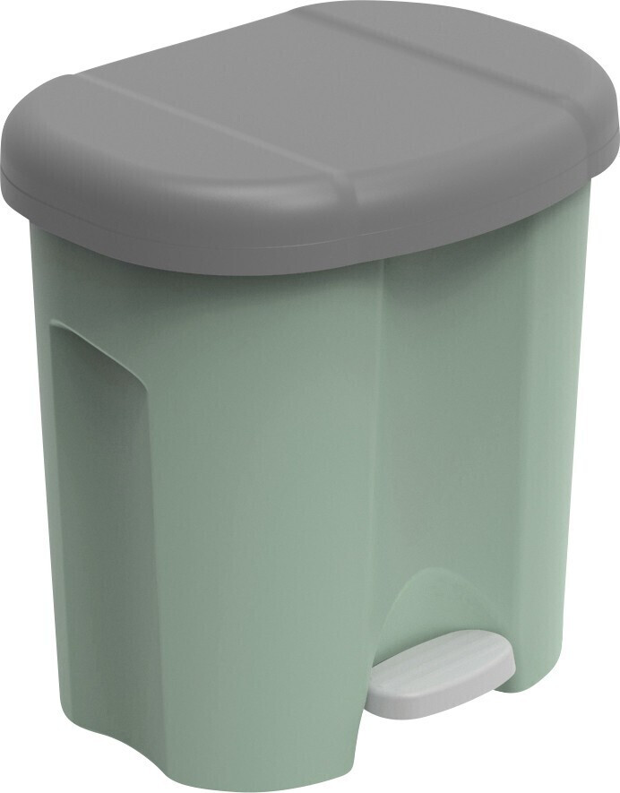 Rotho Duo Rubbish Bin (2 x 10L) green